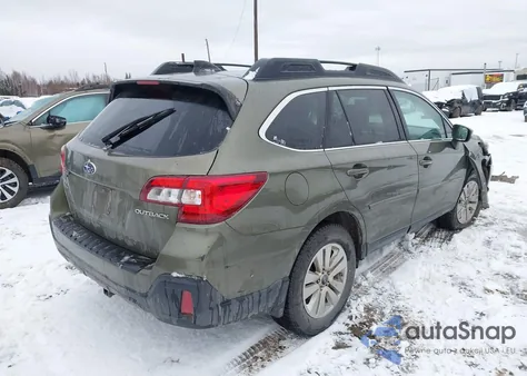 2018 Subaru Outback 2.5I Premium из США, поврежденный, VIN 4S4BSAFC8J3338686